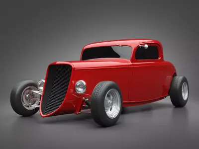 1933 Boyd Coddington Vern Luce Coupe 3D model