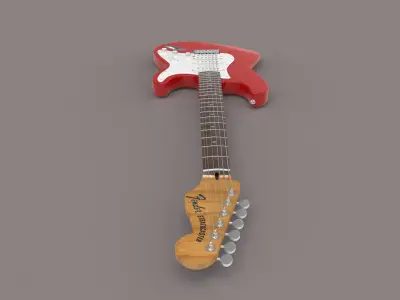 fender stratocaster 3D model