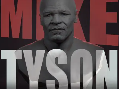 Mike Tyson 3D print model