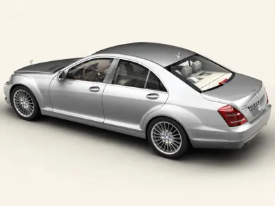 Mercedes S Class 2010 3D model