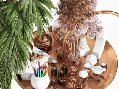 decorative set 09 3D model