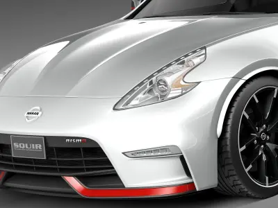 Nissan 370Z Nismo 2015 3D model