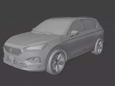 Seat Tarraco 3D model