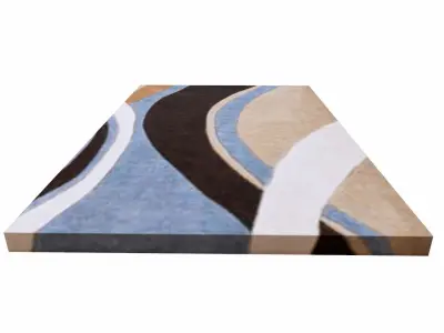 Carpet Low-poly 3D model