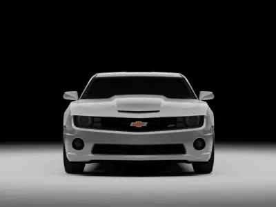 2010 camaro Rigged Low-poly 3D model