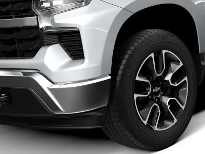 Chevrolet Silverado 1500 LT 2022 3D model