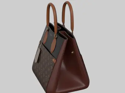 FOLD TOTE MM--Louis vuitton handbag 3D model