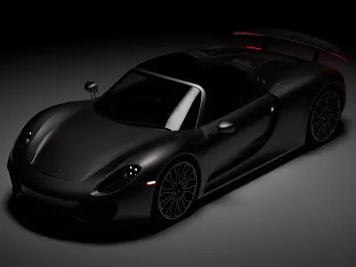 Porsche 918 3D model
