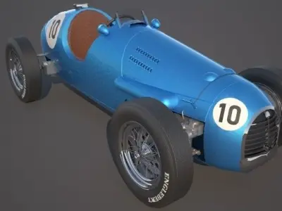 Gordini 1952 GP 3D model