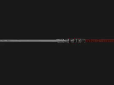 fantasy sword PBR  Low-poly 3D model