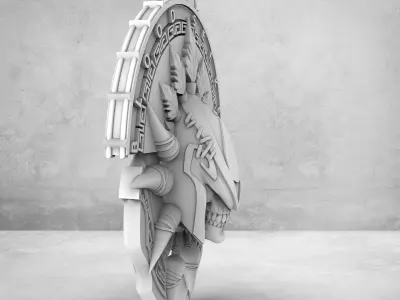 Dota2 Blood-Seeker pendant necklace  3D print model