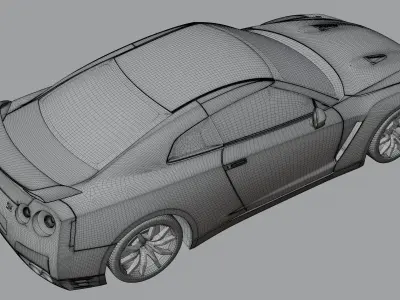 Nissan GT-R 3D model
