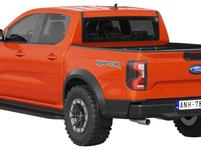 Ranger Raptor 2023 3D model