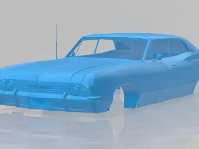1965 Chevrolet Impala SS - Full Body Model 3D print model