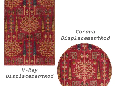 Rugs No 856 Low-poly 3D model