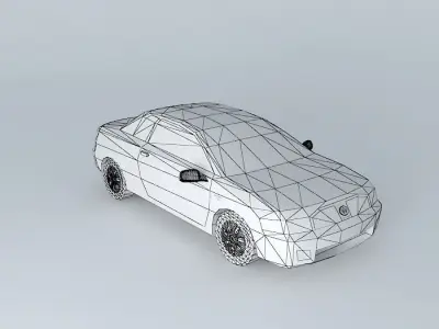 Daewoo Sport aka Daewoo Aero Free 3D model