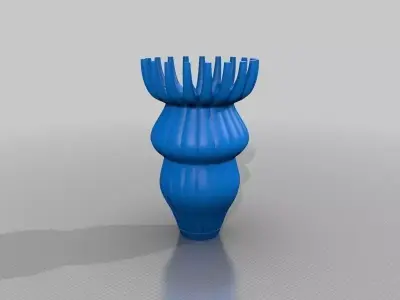 Loft Vase Free 3D print model 4