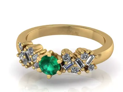 Wedding Ring 3D print model