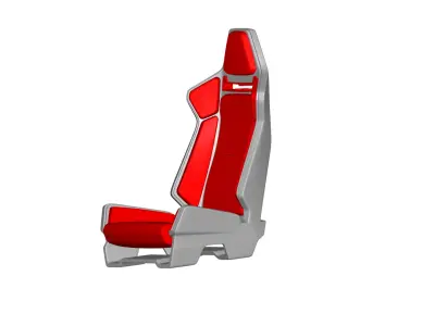 Racing seat 3D model