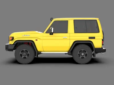 Toyota Land Cruiser J71 2024 3D model
