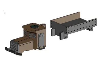 ARMORED TRUCK 3D print model