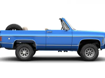 GENERIC CONVERTIBLE SUV 12  3D model