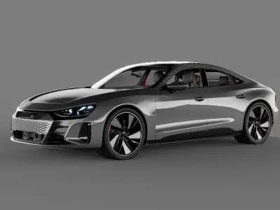 AUDI E-TRON GT 3D model by lutzrohlfing from CGTrader