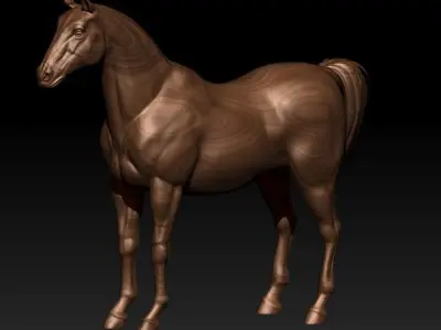 Horse 3D model