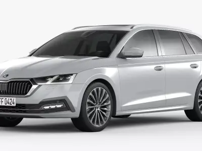 Skoda Octavia Combi 2020 3D model