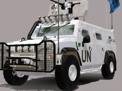 VBMT-LSR 4X4 GUAICURU UN Low-poly 3D model