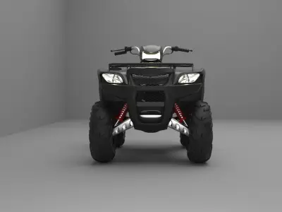 Quadrocycle 3D model