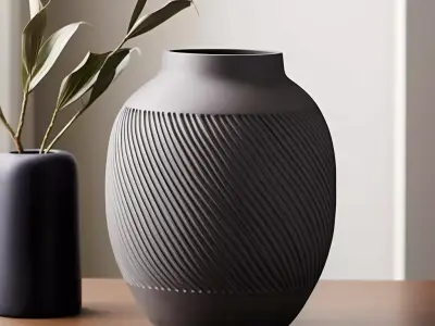 Caldonazzo Vase for Living Room Decor 3D print model
