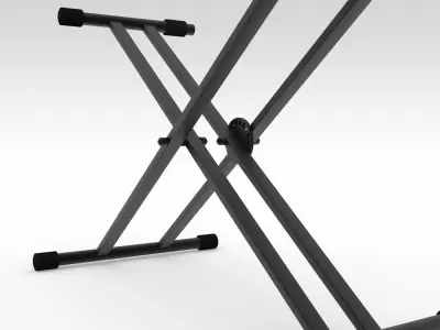 Keyboard Stand Koenig Meyer 3D model