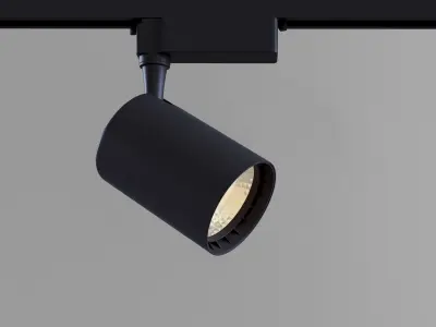 Track Lighting TR003-1-6W3K-B Maytoni Technical Free 3D model
