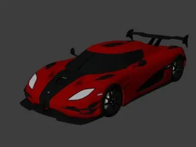 Koenigsegg Agera RS 3D model