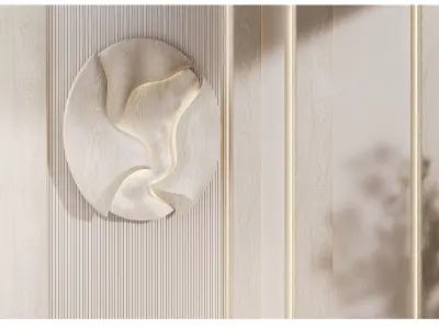 decorative wall 05 3D model