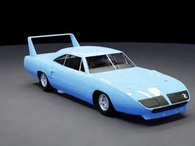 Plymouth Superbird 3D Model 3D model