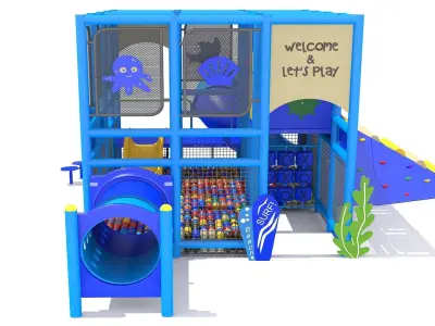 Playground- Indoor Ocean Playland 3D model