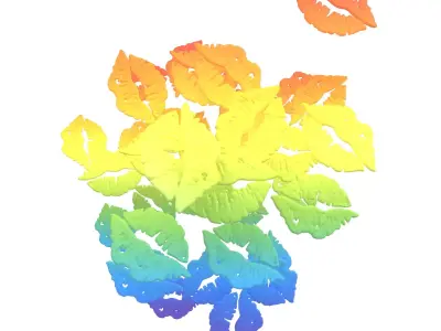 Many Kisses Mark v1 009 3D model