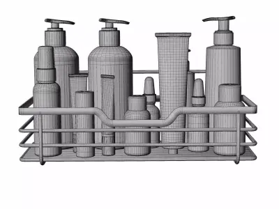 Btathroom accessories 01 3D model