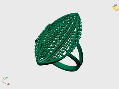 Women Ring STL Womens Ring 3d models 3D print model 3D print model 6