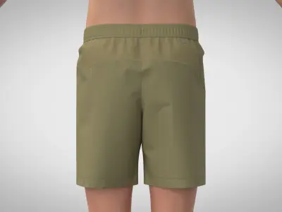 Sport Shorts 3D model