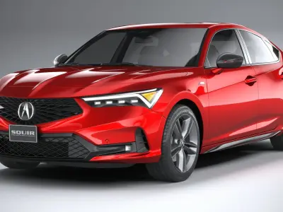 Acura Integra A-Spec 2023 3D model