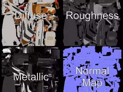 Elegant White Yacht model pack Low-poly 3D model