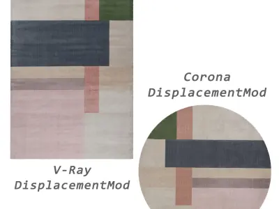 Rugs No 720 Low-poly 3D model