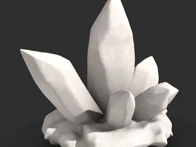 Crystal 3D print model