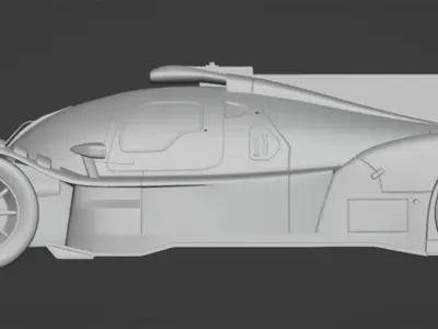 Glickenhaus SCG 007 2024 3D Print Model 3D print model