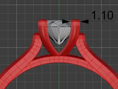 Cathedral Ring 3D print model
