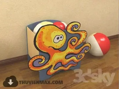 household box Free low-poly 3D model