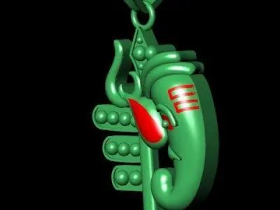 Pendant Necklace 3D print model purchase